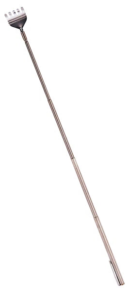 TELESCOPIC POCKET BACK SCRATCHER EXTENDING SCRATCHER AND PUN CLIP