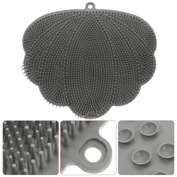 Back Massage Cushion Man Bathroom Suction Cup Scrubber Scratcher Shower