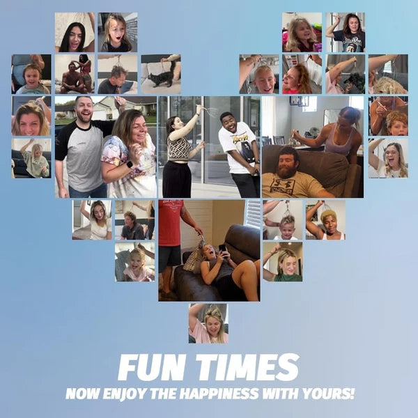 Masajeador Electrico de Cabeza con 20 Dedos de Metal Relajante e Impermeable