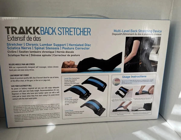 Posture Relief Magic Back Stretcher Lower Lumbar Pain Acupuncture Back Massager