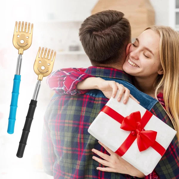 5 Pack Telescoping Back Scratcher, Gift Manual Back Scratchers, Metal Portabl...