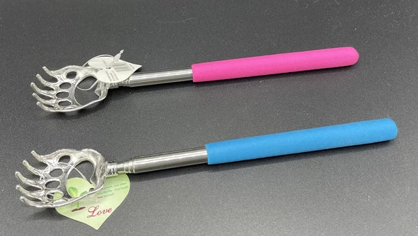 2 Pack Bear Claw Telescopic Metal Extendable Back Scratcher