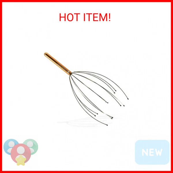 Body Back Scalp Massager, Head Scratcher, Manual Head Massager for Stress Relief