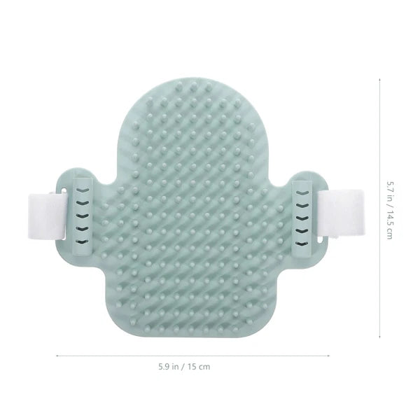 Funny Cat Toy Self-cleaning Scratcher Comb Grooming Brush Corner