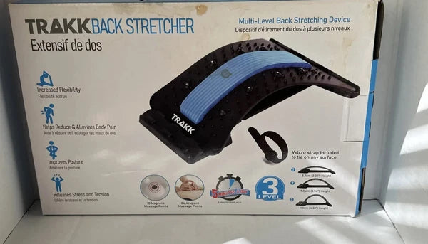 Posture Relief Magic Back Stretcher Lower Lumbar Pain Acupuncture Back Massager
