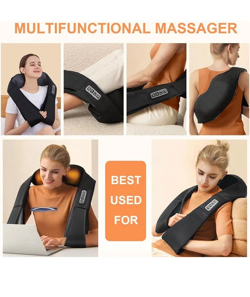 Nekteck Shiatsu Deep Kneading Massage Pillow