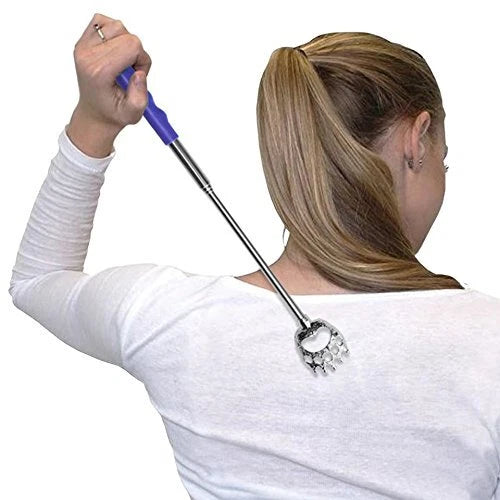 5 Pack Metal Extendable Telescopic Back Scratchers for Itch Relief