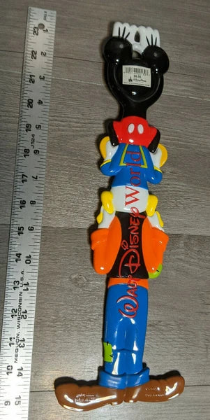 Walt Disney World Plastic Back Scratcher Mickey Mouse, Donald Duck, Goofy 15"