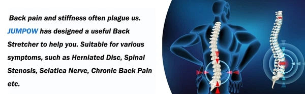 Back Stretcher, Lumbar Back Pain Relief Device, Lower and Upper Back Spine Board