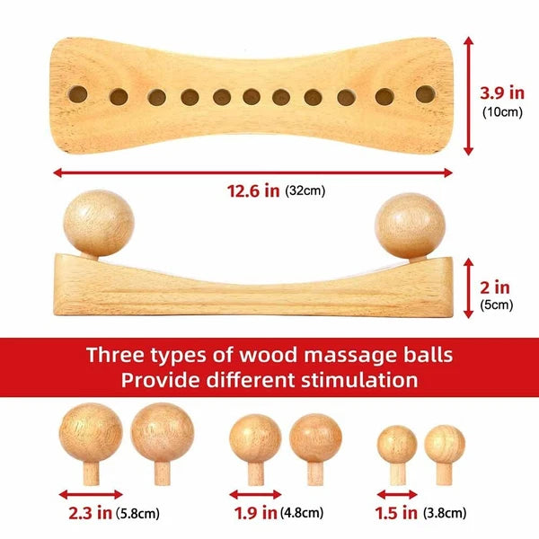 Massage Tool Psoas Muscle Release Body Back Bain Trigger Point Physical Therapy