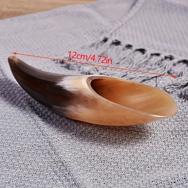1 PC. Authentic Natural Horn Gua Sha Massage Tool-Traditional Spa Relax for Body