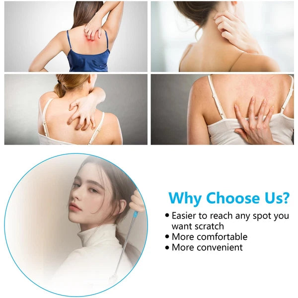 5 Pack Telescoping Back Scratcher, Gift Manual Back Scratchers, Metal Portabl...