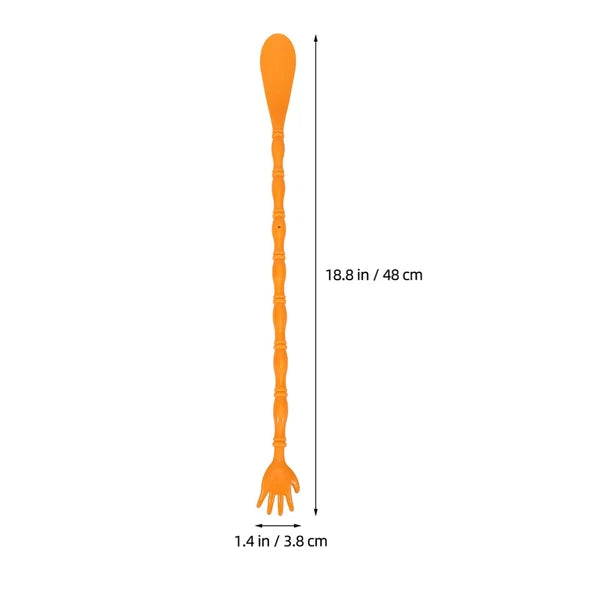 2 Pcs Itchy Claw Shoe Horn Back Massager for Itching Scratcher with