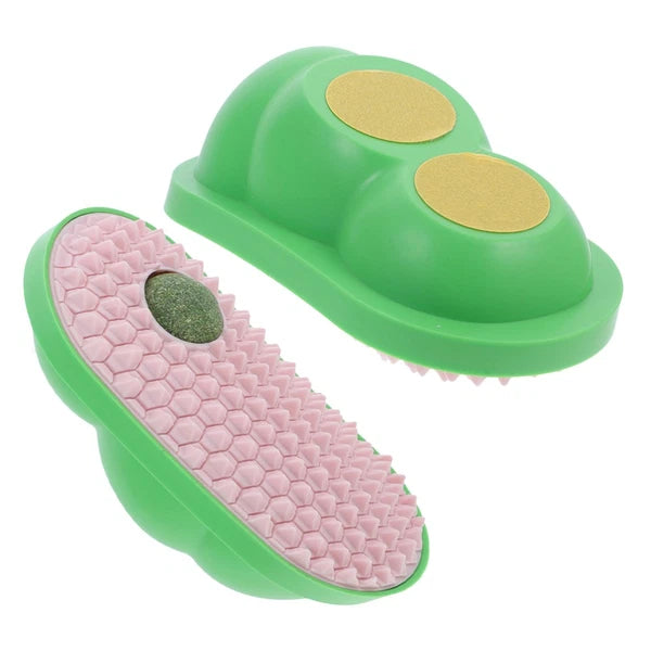2 Pcs Cat Tickling Toys Scratchers for Indoor Cats Corner Massage Comb