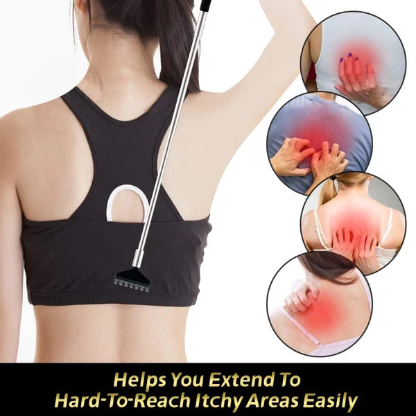 Back Scratcher 3 Pack Different Design Stainless Telescopic scratchers...