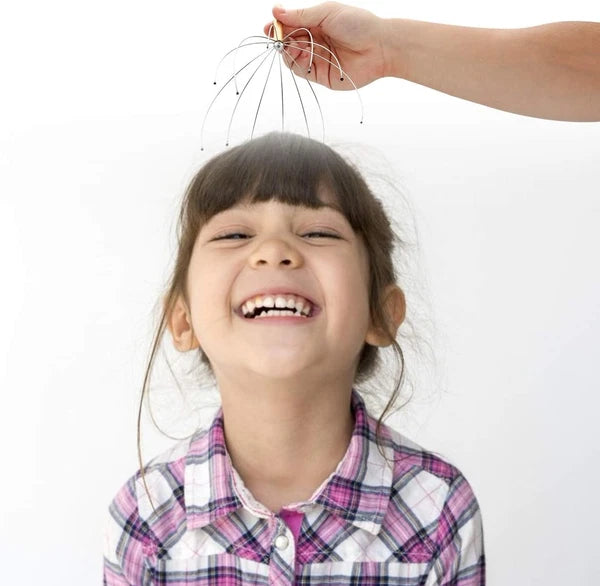 4 Pack Scalp Massagers, Handheld Head Massage Tingler, Scratcher for Deep Relaxa