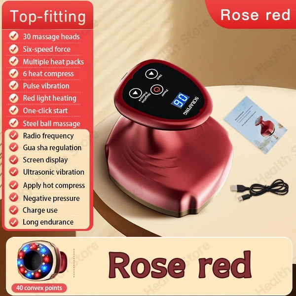 Negative pressure cupping device，removes moisture，relieves body pain and fatigue