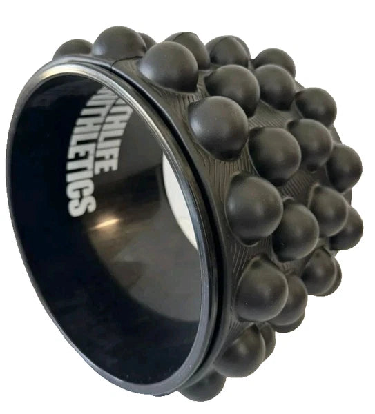 NEW NIB Yoga Wheel Massage Body Back Stretch Stretching Roller Deep Tissue