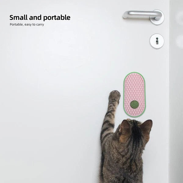 2 Pcs Cat Tickling Toys Scratchers for Indoor Cats Sticky Massager