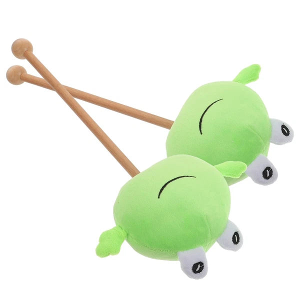 2 Pcs Knock Back Stick Child Scratcher Cartoon Massaging Bars Massage Hammers