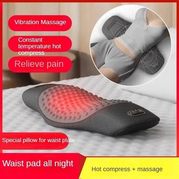3-In-1 Back Massager with Relief Bed Sleeping Shiatsu Deep Tissue Portable Shoul