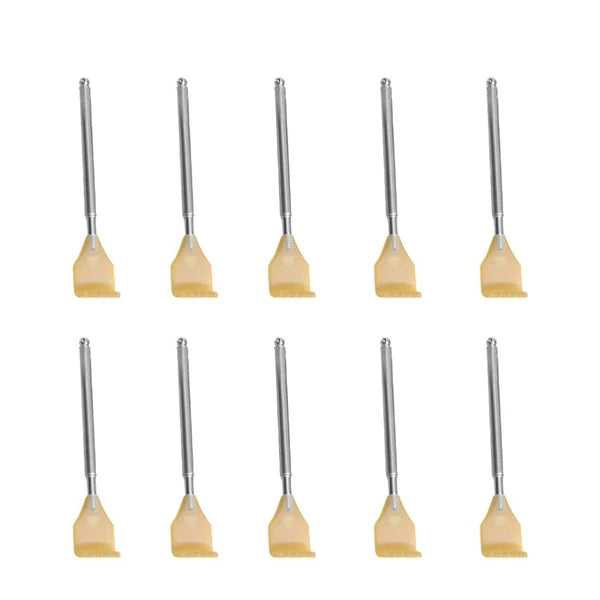 3 Pack Plastic Head Horns Tickled Novelty Back Scratcher Scratcheer Massage