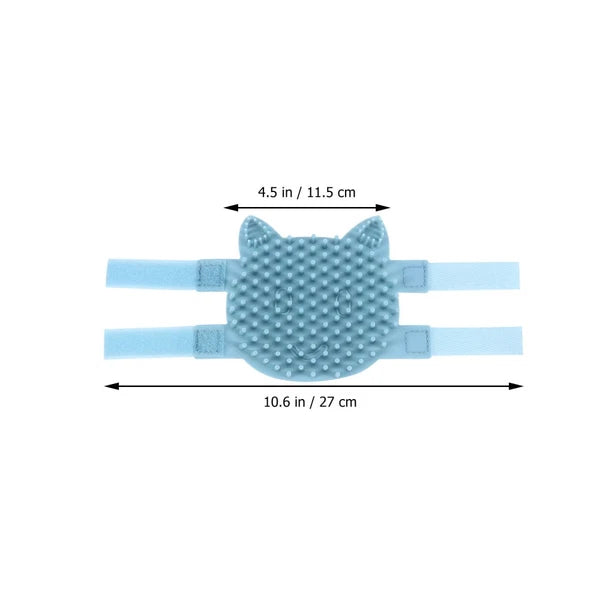 Silicone Scratcher Massage Brush Silicone Groom Corner Scratcher For Cats-