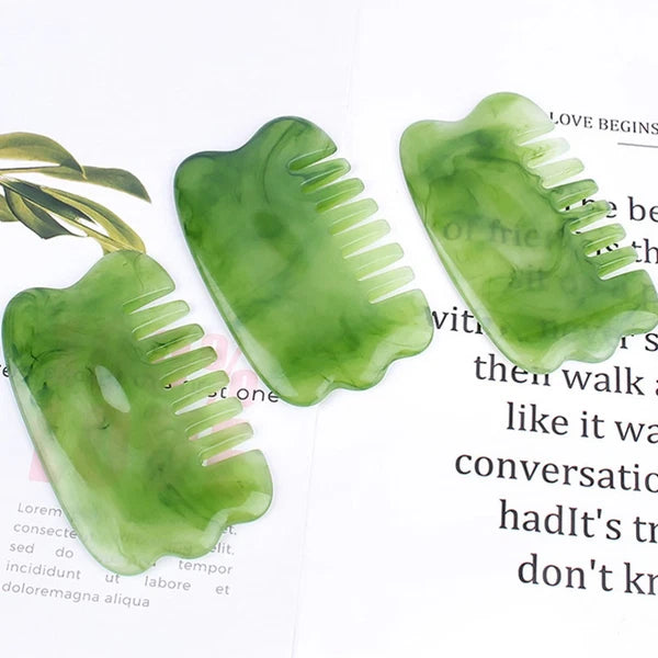 2 Pieces Massage Comb Board Head Massager Scalp Scratcher