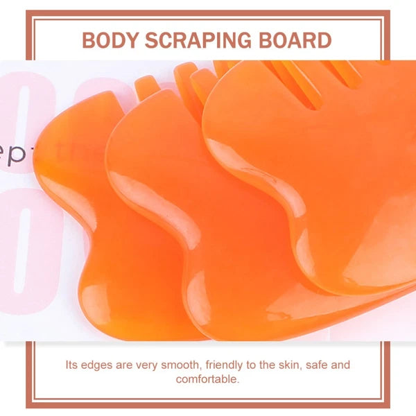 5 Count Massage Comb Scraping Board Head Massager Scalp Scratcher