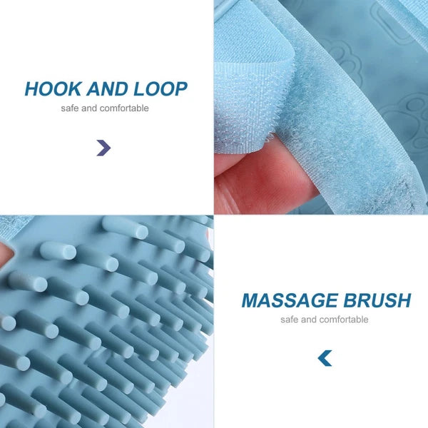 Wall Scratcher Silicone Massage Brush Groom Corner Massage Brush For Cats-