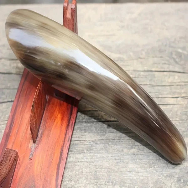 1 PC. Authentic Natural Horn Gua Sha Massage Tool-Traditional Spa Relax for Body