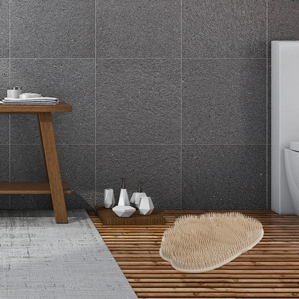 Bath Towel Back Scratcher for Women Scrubber Body Scrubbing Mat Shower Wall Pad