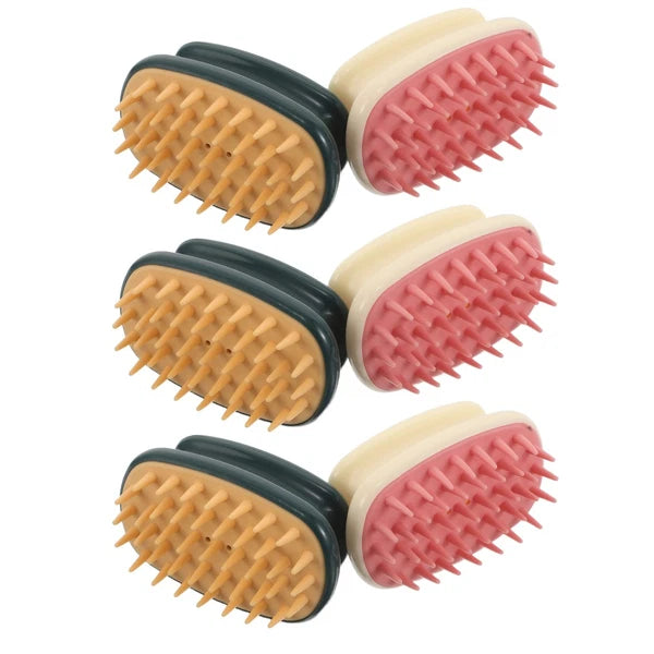 6 Pcs Massage Shampoo Miss Hair Scrubber for Shower Massagerhead Scratcher