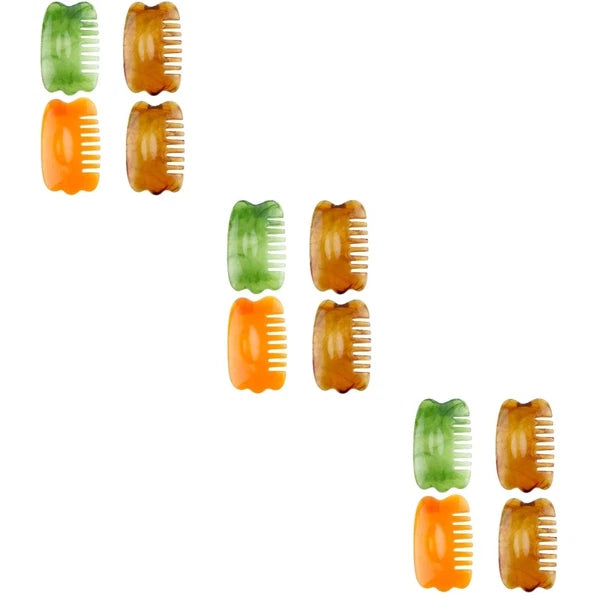 3 Count Massage Comb Scraping Board Head Massager Scalp Scratcher