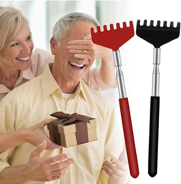 6 Pack Extendable Back Scratcher - Portable Telescoping Metal Back...