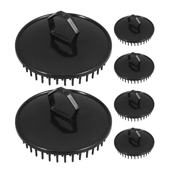 6 Pcs Head Massager Dandruff Comb for Women Hair Scratcher Scalp
