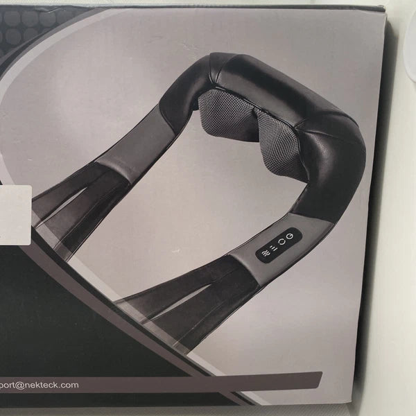 Shiatsu Neck and Back Massager with Soothing Heat, Nekteck Electric Deep Tiss...