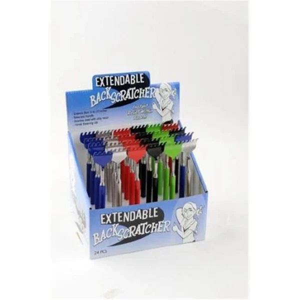 Nu-Image International NV-1436AC Extendable Back Scratchers- Assorted - 24 Piece