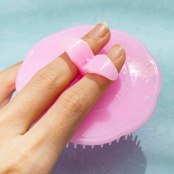 4 Pcs Shampoo Brush Man Scalp Scratcher Tool Massage Comb Hair Massager