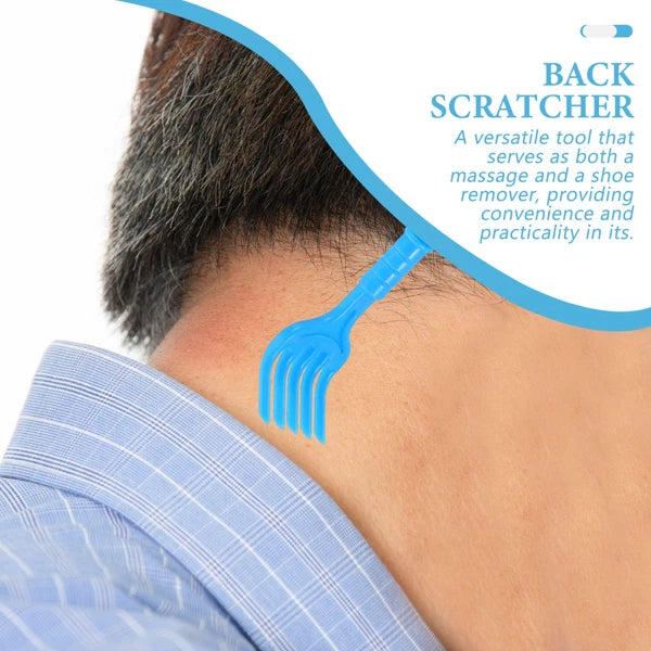 Massage Claw Shoehorn Back Scratcher Portable Lazy Helper Travel Hand Tool