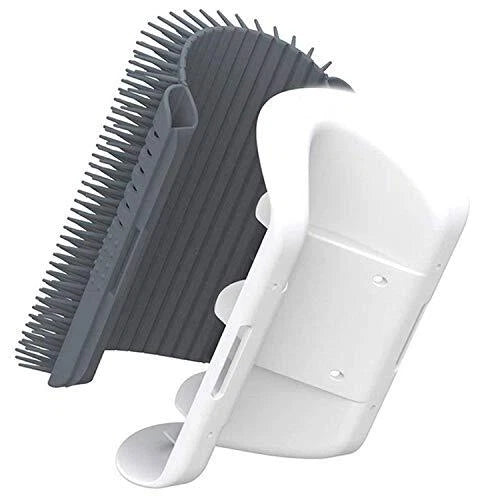 Cat Self Groomer Wall Side Corner Cat Massage Comb Grooming Brush for Cat Kitten