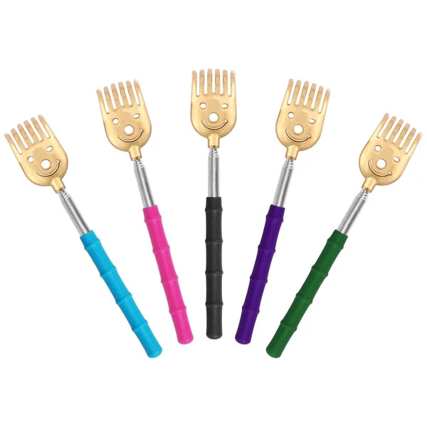 5 Pack Telescoping Back Scratcher, Gift Manual Back Scratchers, Metal Portabl...