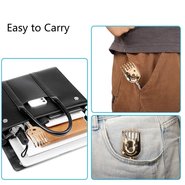 5 Pack Telescoping Back Scratcher, Gift Manual Back Scratchers, Metal Portabl...