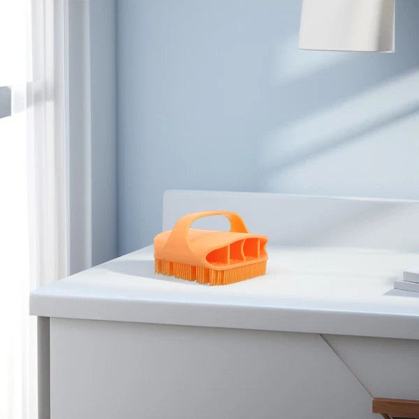 Silicone Bath Massage Brush Man Back Scratcher for Women Bathing